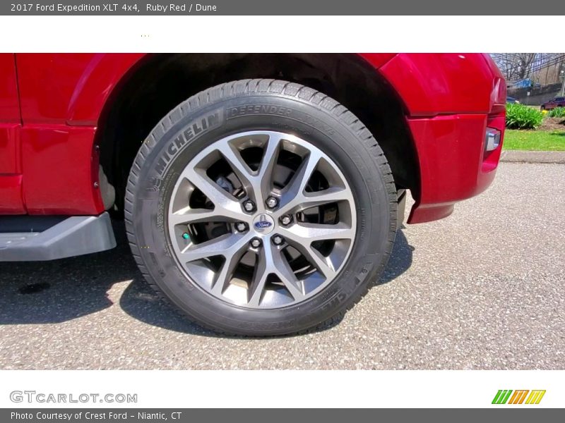 Ruby Red / Dune 2017 Ford Expedition XLT 4x4