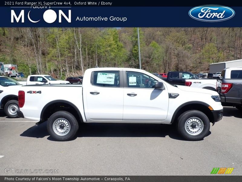 Oxford White / Ebony 2021 Ford Ranger XL SuperCrew 4x4