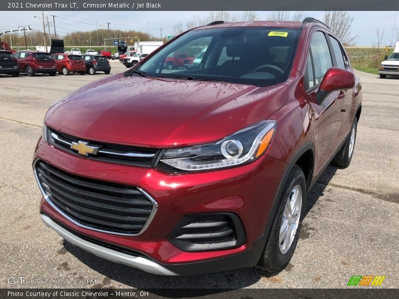 Crimson Metallic / Jet Black 2021 Chevrolet Trax LT
