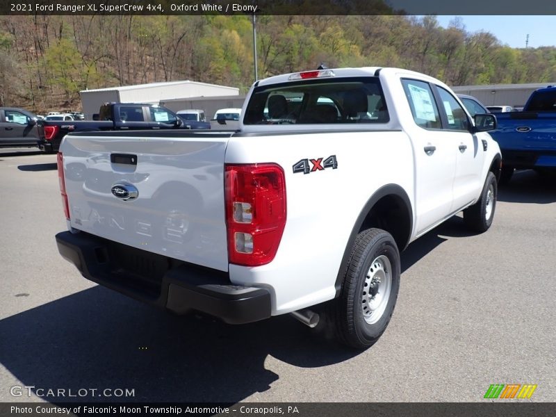 Oxford White / Ebony 2021 Ford Ranger XL SuperCrew 4x4