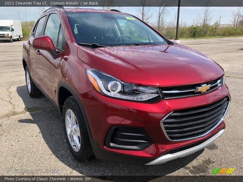 Crimson Metallic / Jet Black 2021 Chevrolet Trax LT