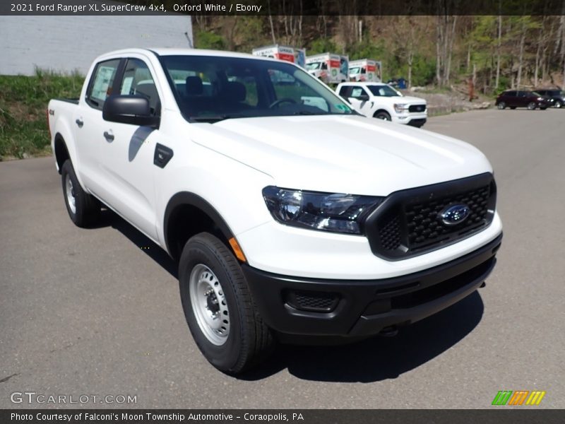 Oxford White / Ebony 2021 Ford Ranger XL SuperCrew 4x4