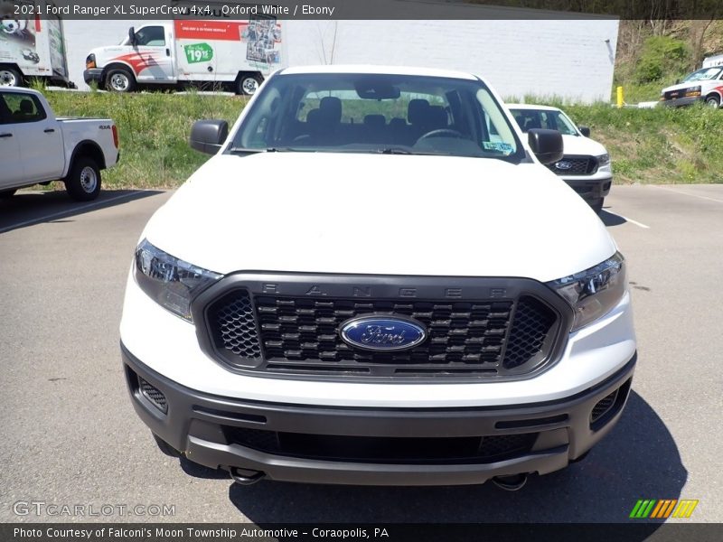 Oxford White / Ebony 2021 Ford Ranger XL SuperCrew 4x4
