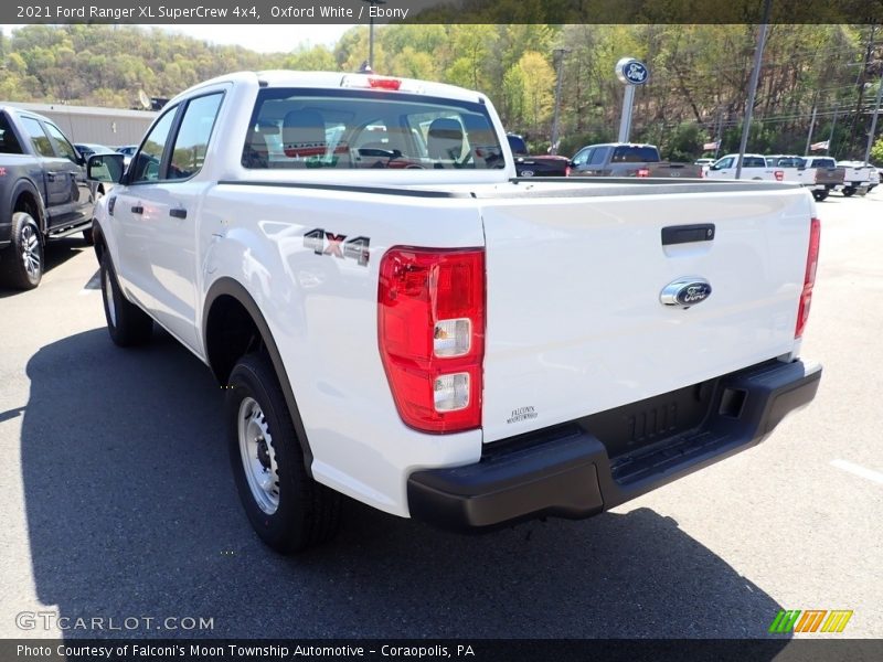 Oxford White / Ebony 2021 Ford Ranger XL SuperCrew 4x4