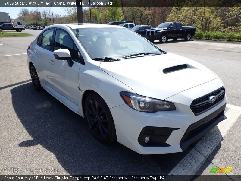 Crystal White Pearl / Carbon Black 2019 Subaru WRX Limited