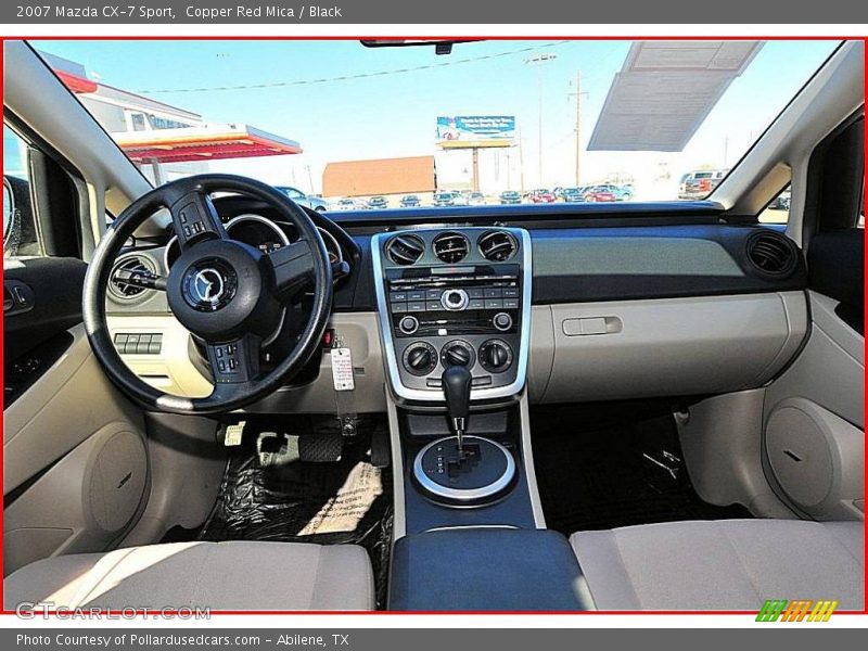 Copper Red Mica / Black 2007 Mazda CX-7 Sport