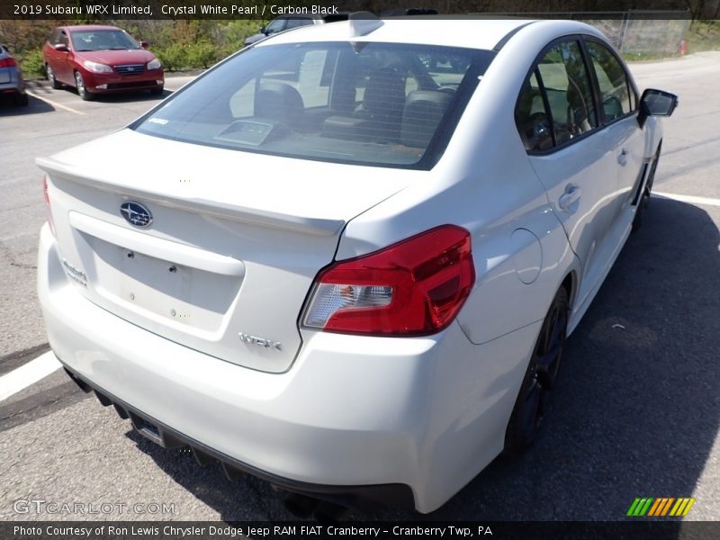 Crystal White Pearl / Carbon Black 2019 Subaru WRX Limited