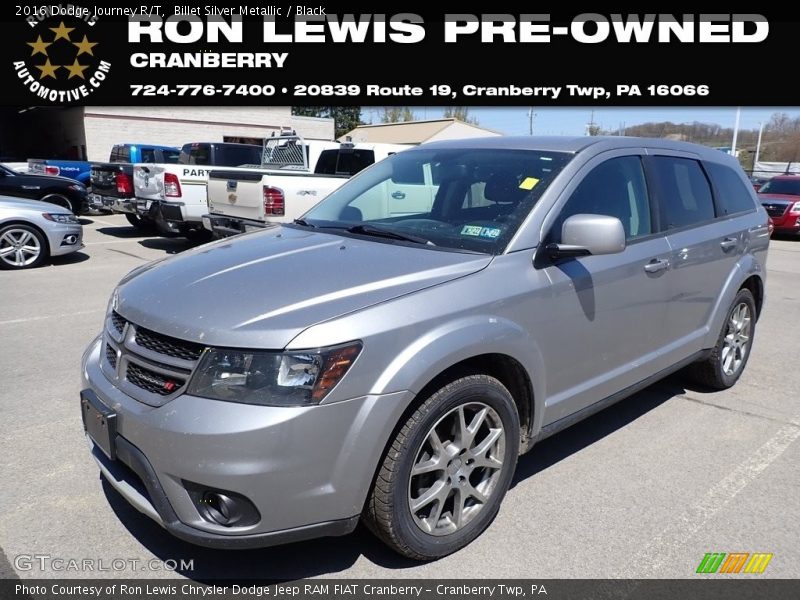 Billet Silver Metallic / Black 2016 Dodge Journey R/T