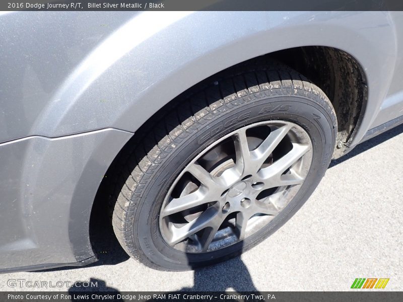 Billet Silver Metallic / Black 2016 Dodge Journey R/T