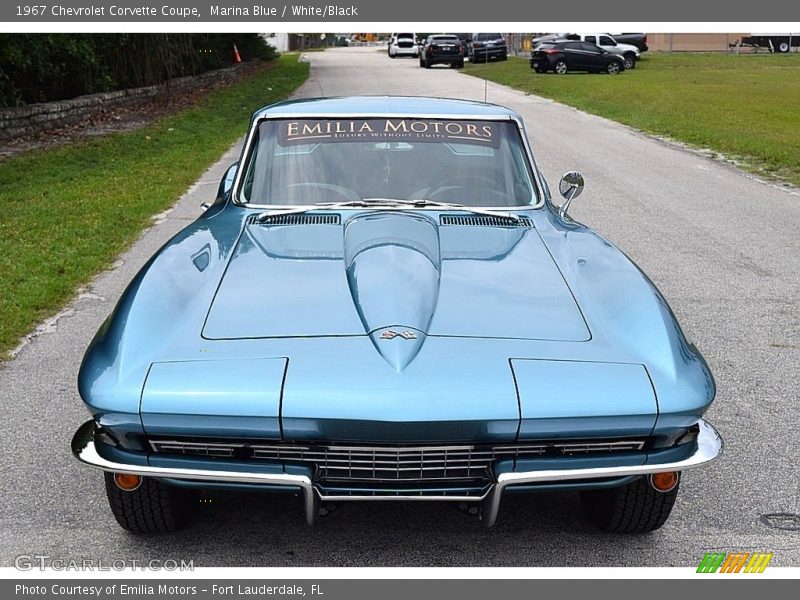 Marina Blue / White/Black 1967 Chevrolet Corvette Coupe