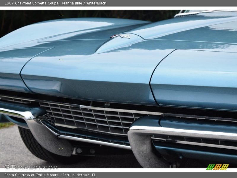 Marina Blue / White/Black 1967 Chevrolet Corvette Coupe