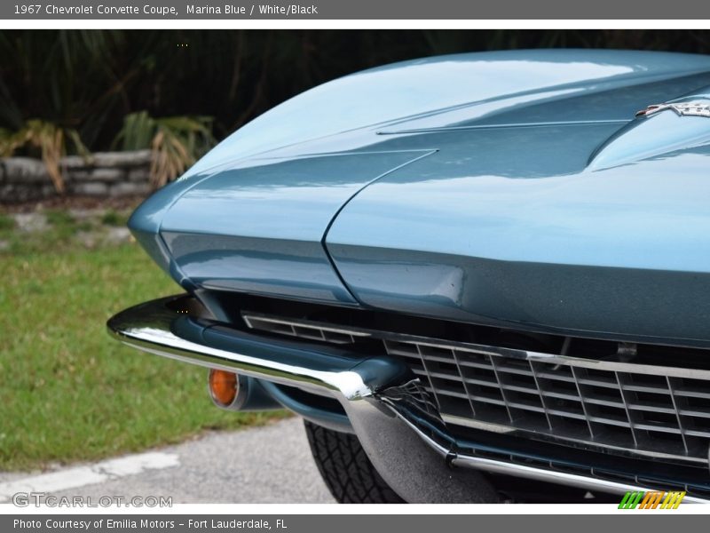 Marina Blue / White/Black 1967 Chevrolet Corvette Coupe