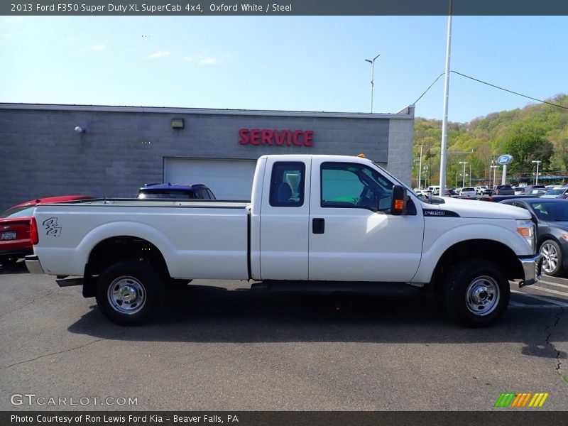 Oxford White / Steel 2013 Ford F350 Super Duty XL SuperCab 4x4