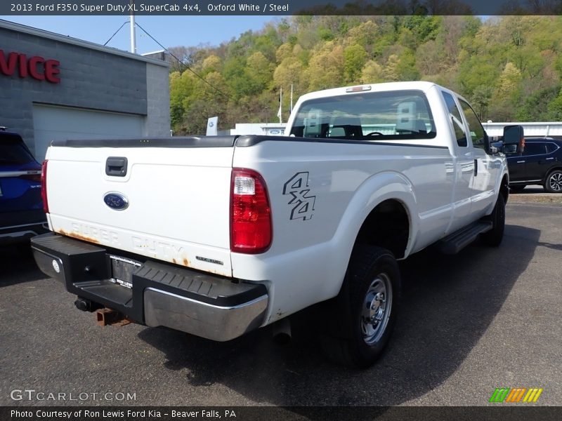 Oxford White / Steel 2013 Ford F350 Super Duty XL SuperCab 4x4