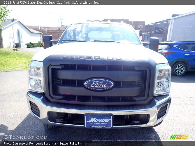 Oxford White / Steel 2013 Ford F350 Super Duty XL SuperCab 4x4