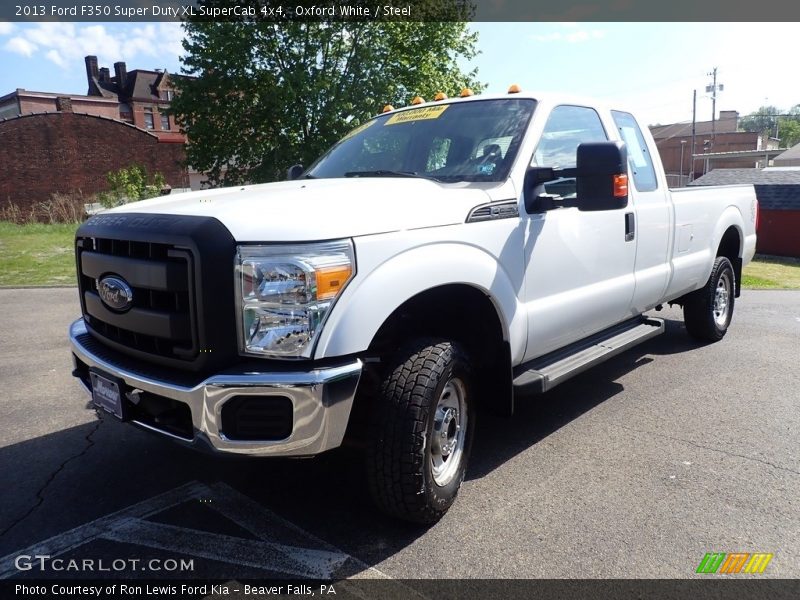  2013 F350 Super Duty XL SuperCab 4x4 Oxford White