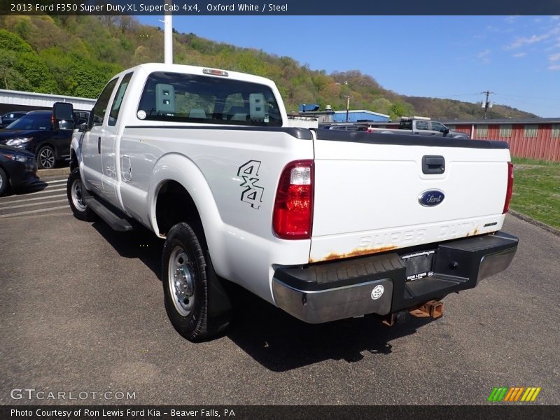 Oxford White / Steel 2013 Ford F350 Super Duty XL SuperCab 4x4