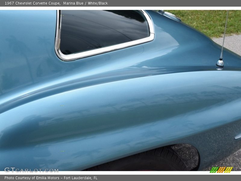 Marina Blue / White/Black 1967 Chevrolet Corvette Coupe