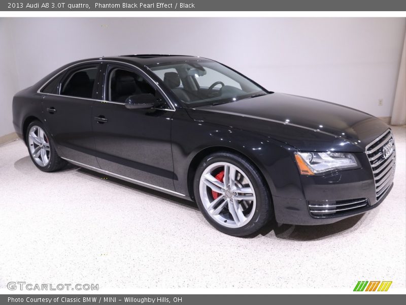 Phantom Black Pearl Effect / Black 2013 Audi A8 3.0T quattro