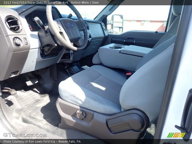 Front Seat of 2013 F350 Super Duty XL SuperCab 4x4