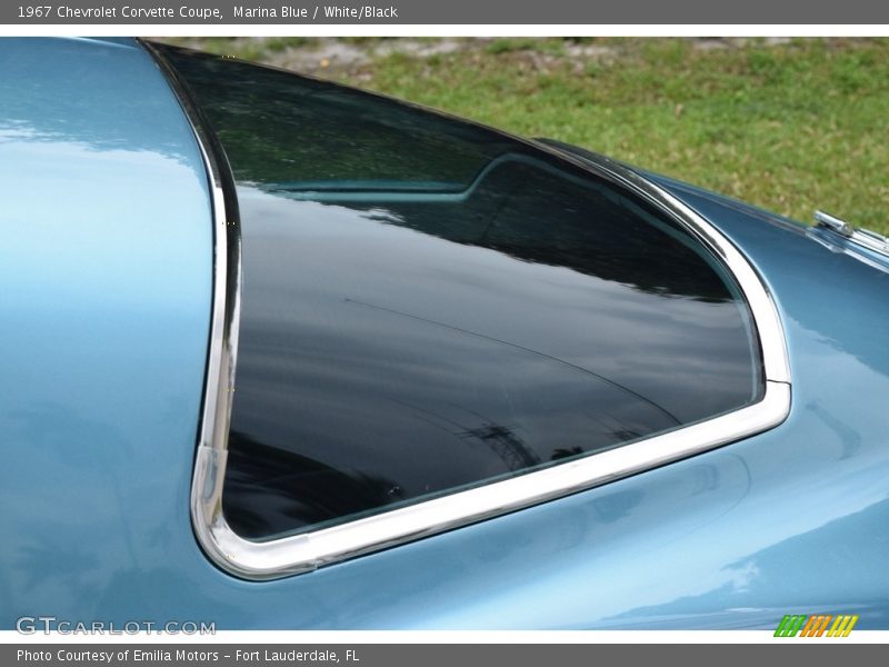 Marina Blue / White/Black 1967 Chevrolet Corvette Coupe