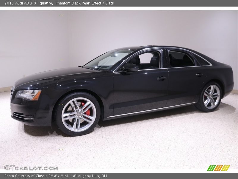 Phantom Black Pearl Effect / Black 2013 Audi A8 3.0T quattro