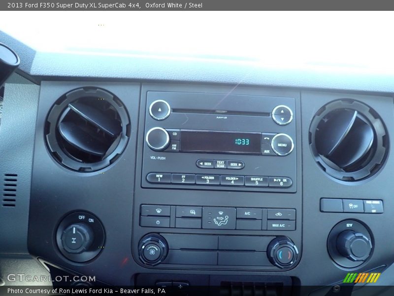Oxford White / Steel 2013 Ford F350 Super Duty XL SuperCab 4x4