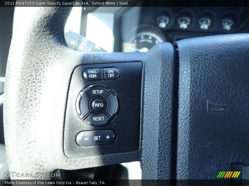 Oxford White / Steel 2013 Ford F350 Super Duty XL SuperCab 4x4