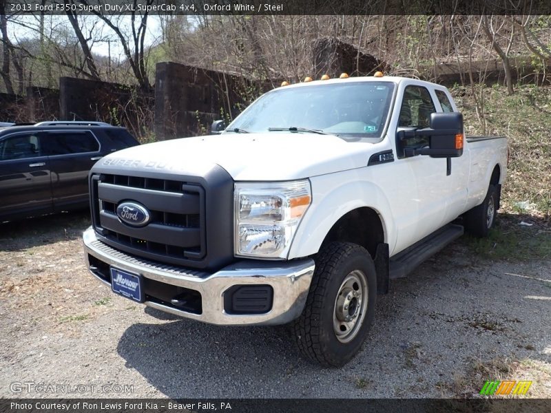 Oxford White / Steel 2013 Ford F350 Super Duty XL SuperCab 4x4