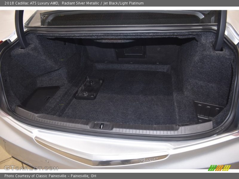 Radiant Silver Metallic / Jet Black/Light Platinum 2018 Cadillac ATS Luxury AWD