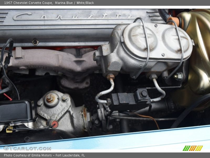  1967 Corvette Coupe Engine - 327 cid OHV 16-Valve V8