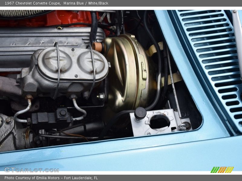 Marina Blue / White/Black 1967 Chevrolet Corvette Coupe