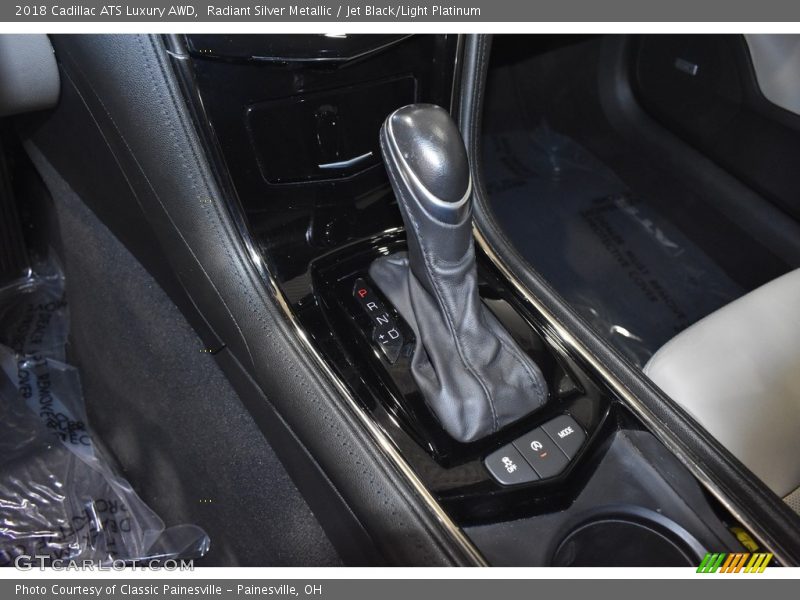 Radiant Silver Metallic / Jet Black/Light Platinum 2018 Cadillac ATS Luxury AWD