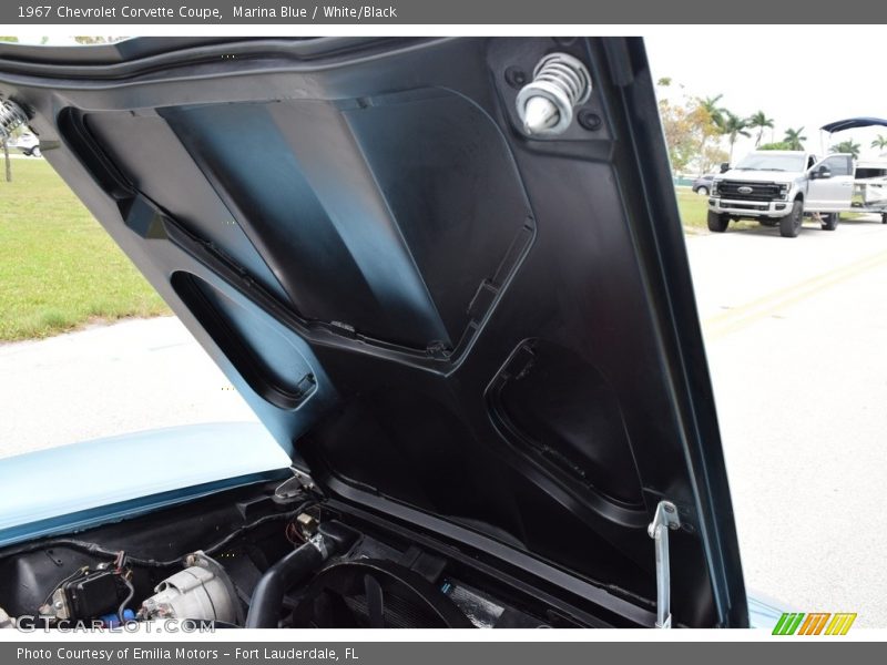 Marina Blue / White/Black 1967 Chevrolet Corvette Coupe