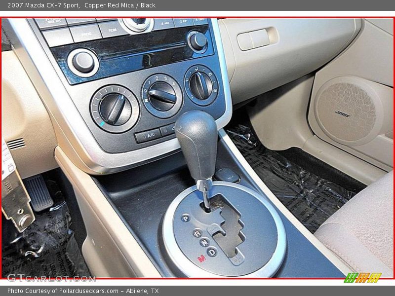 Copper Red Mica / Black 2007 Mazda CX-7 Sport
