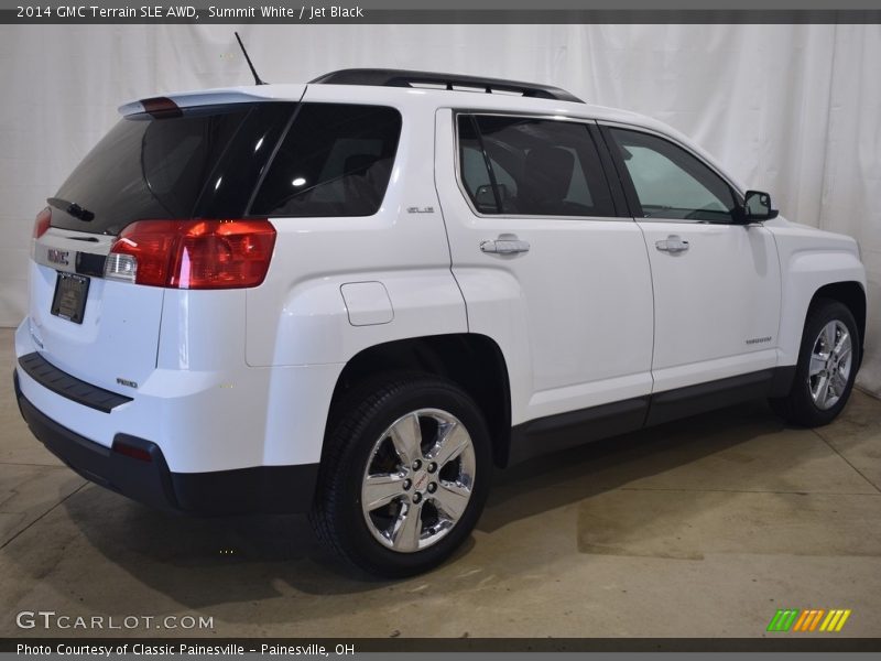 Summit White / Jet Black 2014 GMC Terrain SLE AWD