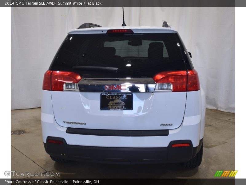 Summit White / Jet Black 2014 GMC Terrain SLE AWD