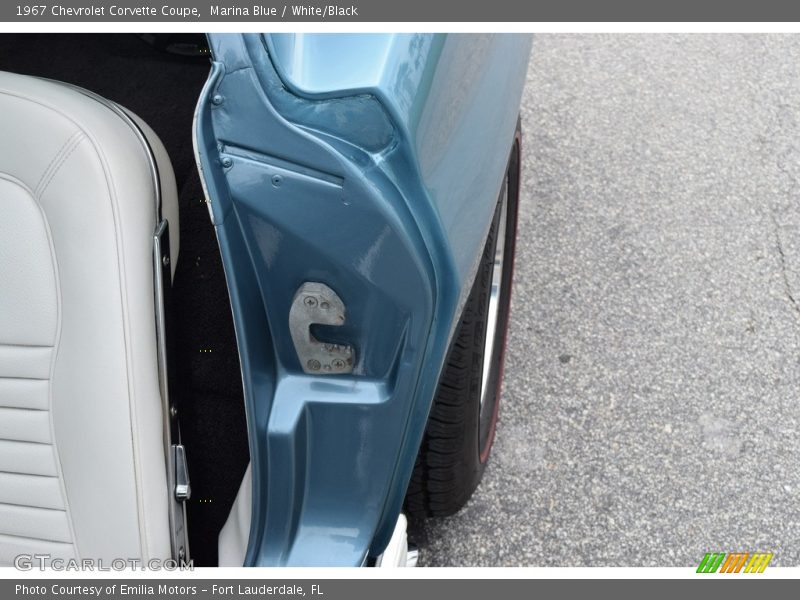 Marina Blue / White/Black 1967 Chevrolet Corvette Coupe