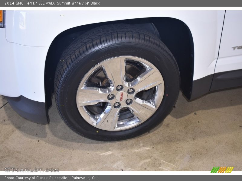 Summit White / Jet Black 2014 GMC Terrain SLE AWD