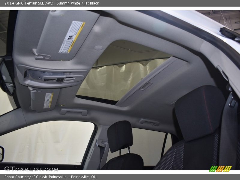 Summit White / Jet Black 2014 GMC Terrain SLE AWD