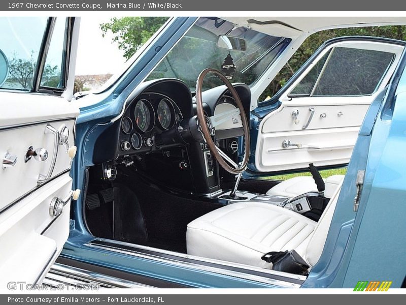 Front Seat of 1967 Corvette Coupe