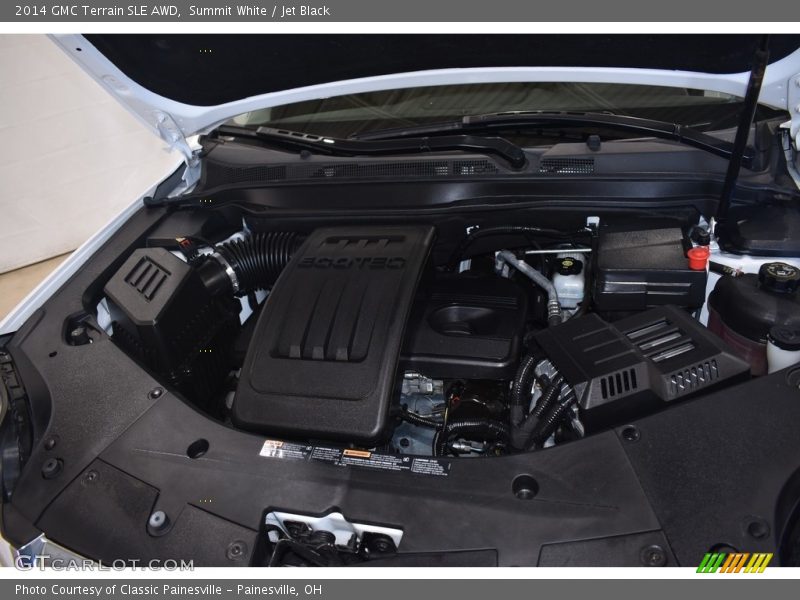 Summit White / Jet Black 2014 GMC Terrain SLE AWD
