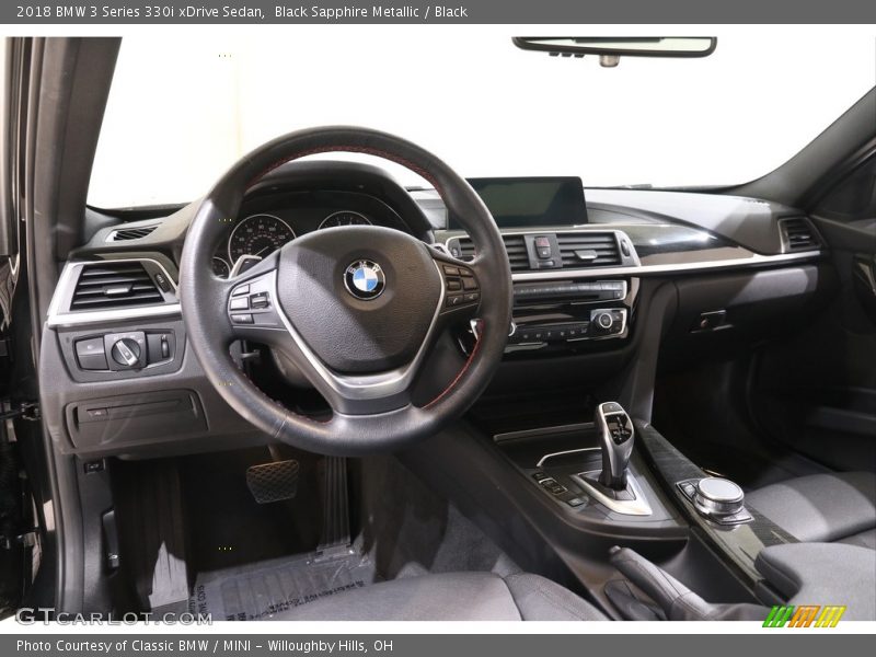 Black Sapphire Metallic / Black 2018 BMW 3 Series 330i xDrive Sedan