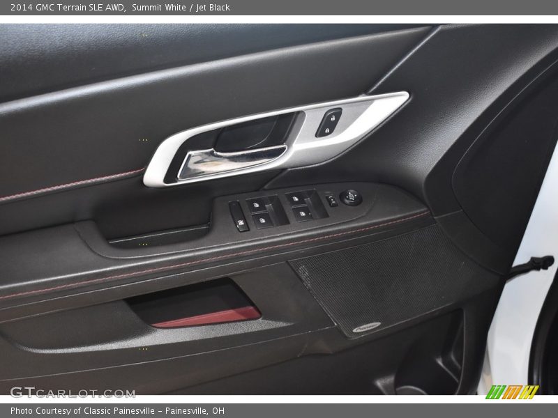 Summit White / Jet Black 2014 GMC Terrain SLE AWD