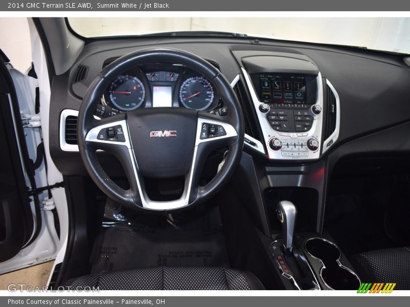 Summit White / Jet Black 2014 GMC Terrain SLE AWD