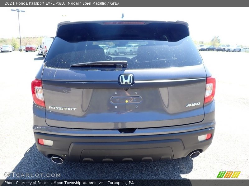 Modern Steel Metallic / Gray 2021 Honda Passport EX-L AWD