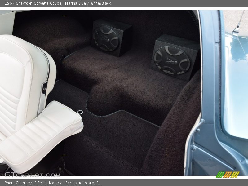 Rear Seat of 1967 Corvette Coupe