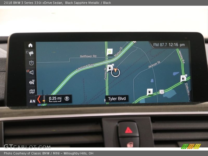 Black Sapphire Metallic / Black 2018 BMW 3 Series 330i xDrive Sedan