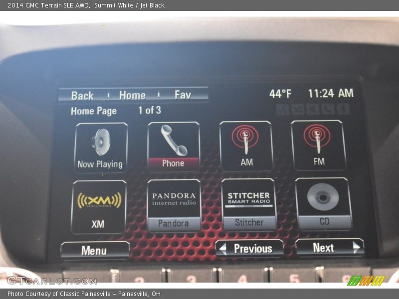 Summit White / Jet Black 2014 GMC Terrain SLE AWD