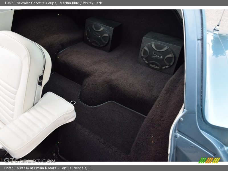 Rear Seat of 1967 Corvette Coupe